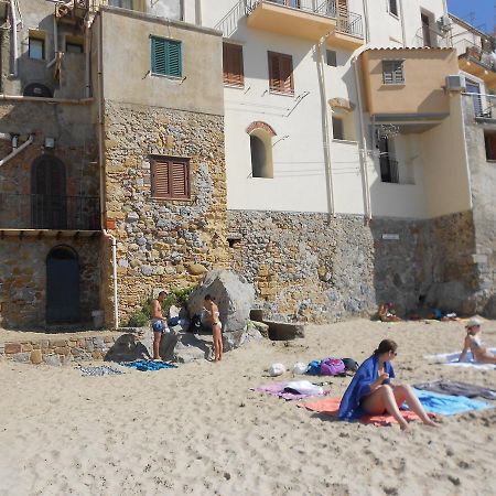 Balcone Sulla Spiaggia Cefalú Exterior foto