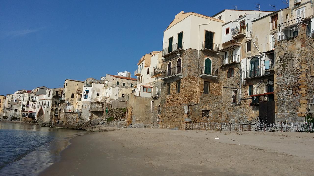 Balcone Sulla Spiaggia Cefalú Exterior foto