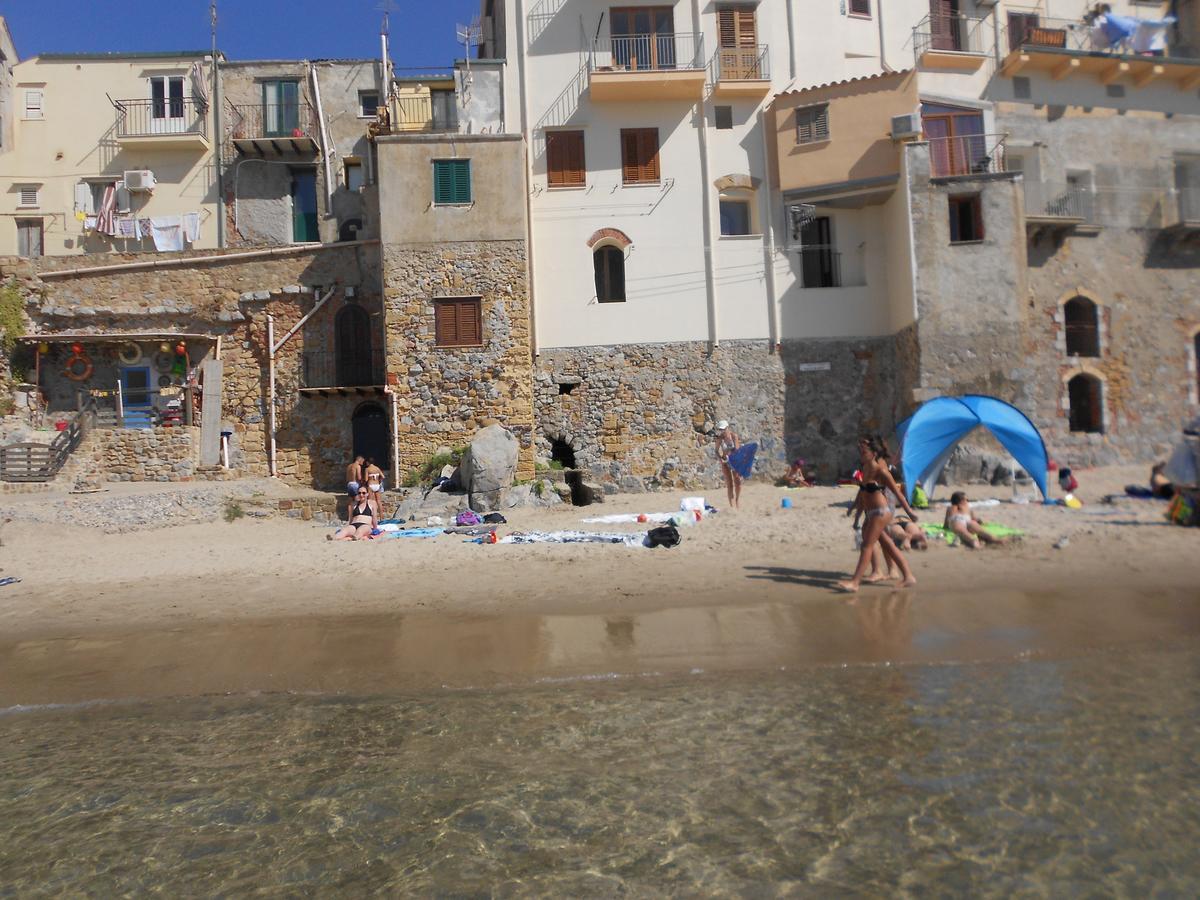 Balcone Sulla Spiaggia Cefalú Exterior foto